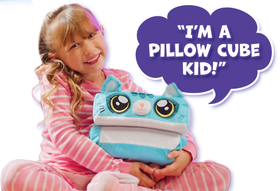 I'm a Pillow Cube Kid!